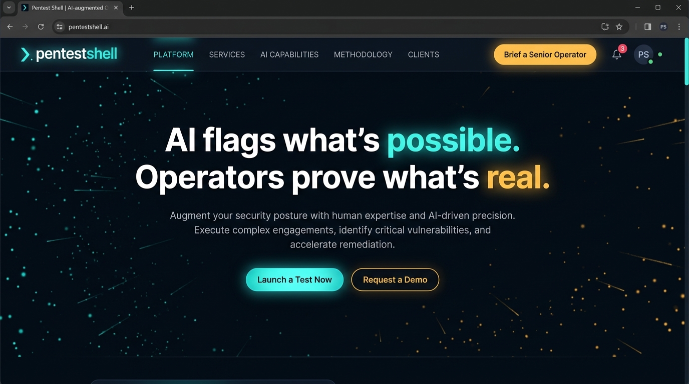Pentestshell — AI-augmented penetration testing